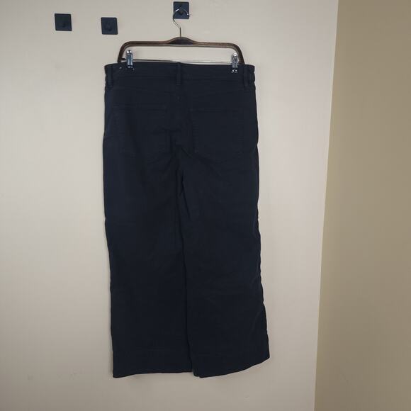 Loft High Waist Wide Leg in Black Size 31 - Picture 5 of 11
